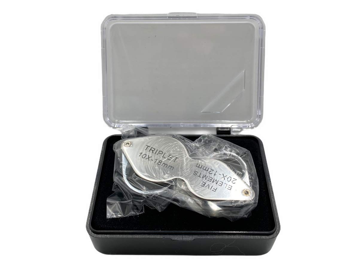 SilverGEO Duel Loupe Magnifier, Magnification Field Loupe/Lens