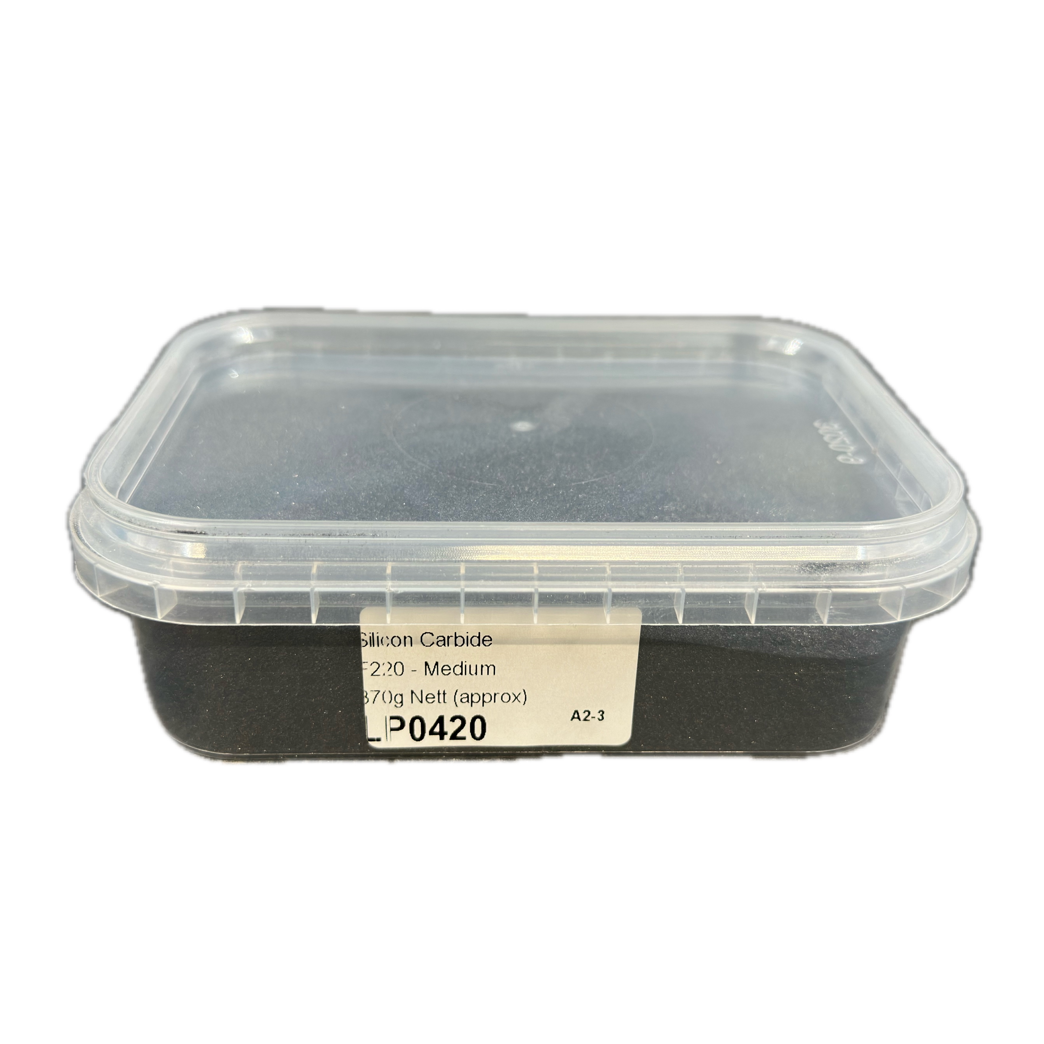 Silicon carbide [sic] f220 grit (370g) - grit for rock tumblers and stone tumblers