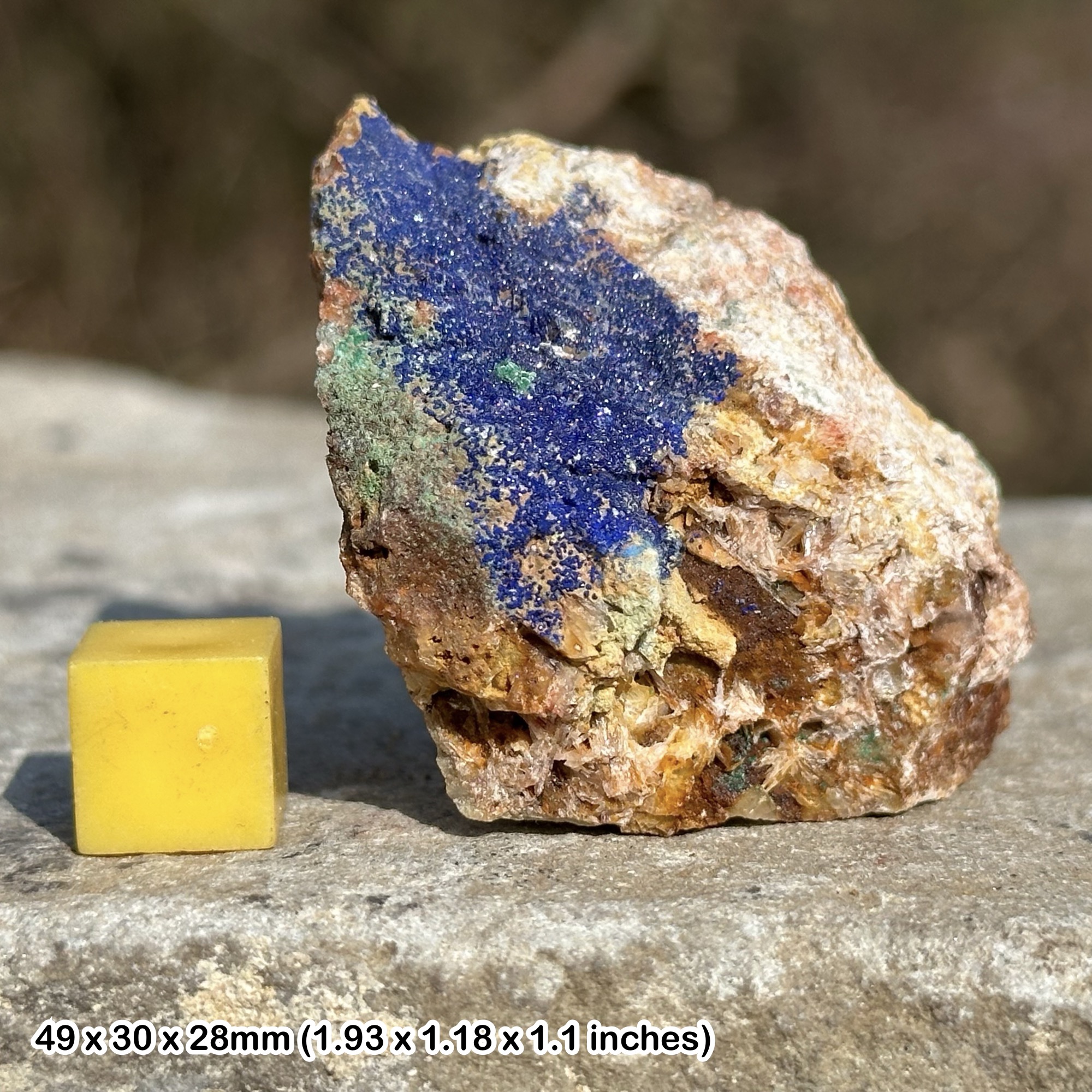 Azurite Crystals - Spiritual Spiritual Mineral Stone, Authentic, UK Seller