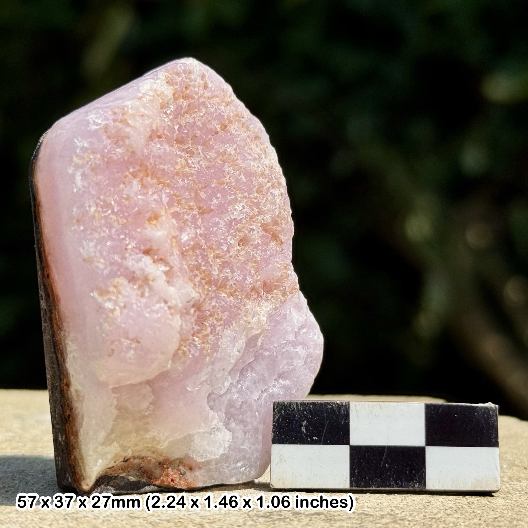 Rare Pink Aragonite Crystal Badakhshan Afghanistan Natural Mineral Specimen
