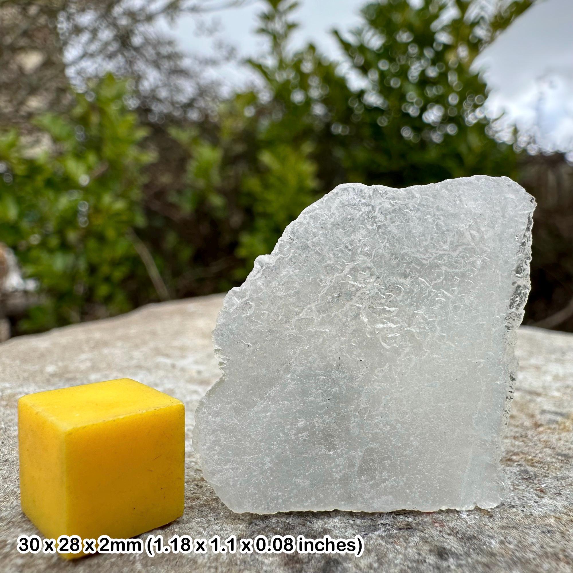 White calcite - spiritual Spiritual crystal mineral, authentic, uk seller
