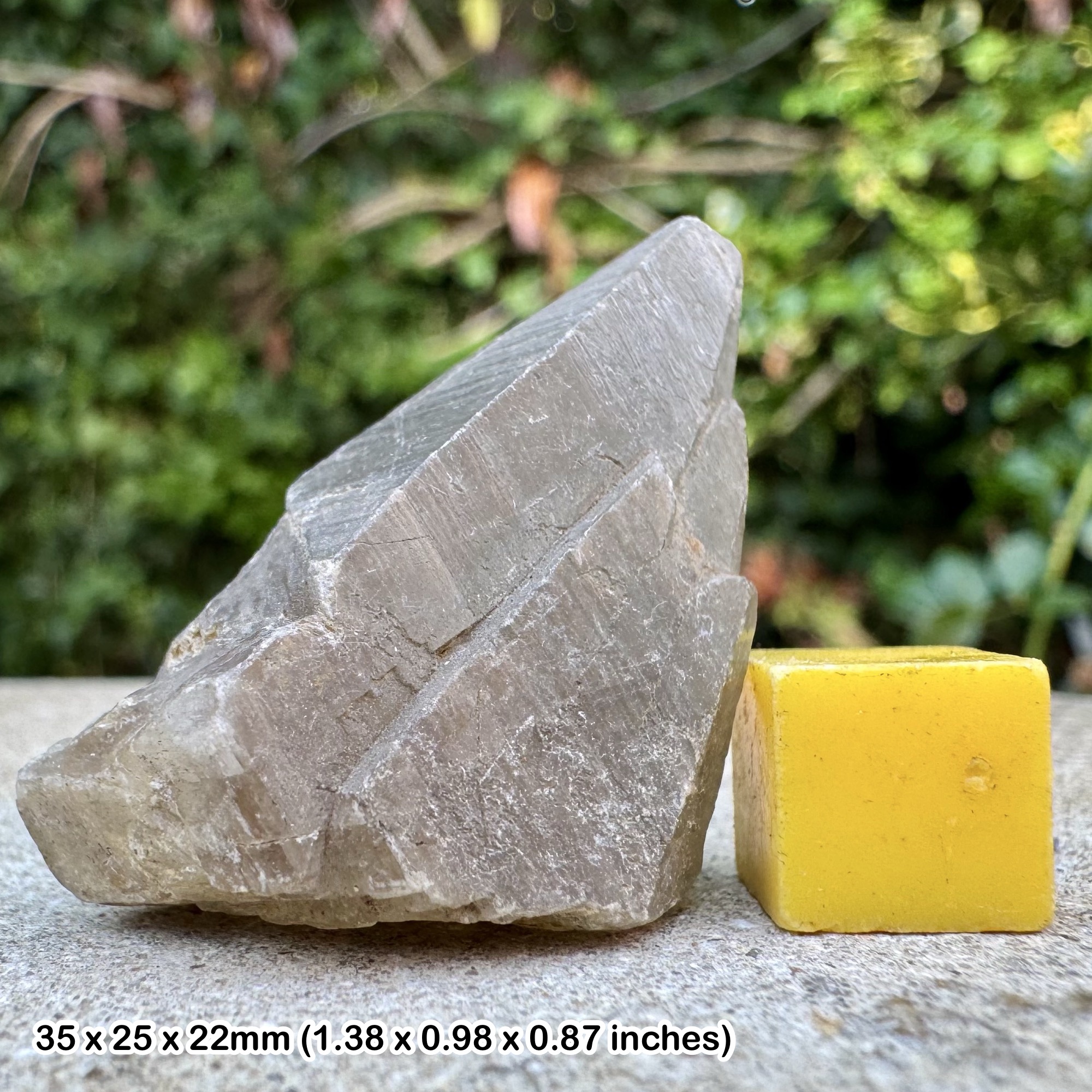 Dogtooth Calcite Crystal Spar Natural Calcite Mineral Specimen Scalenohedral Crystal — Clear Calcite Collector Display Stone