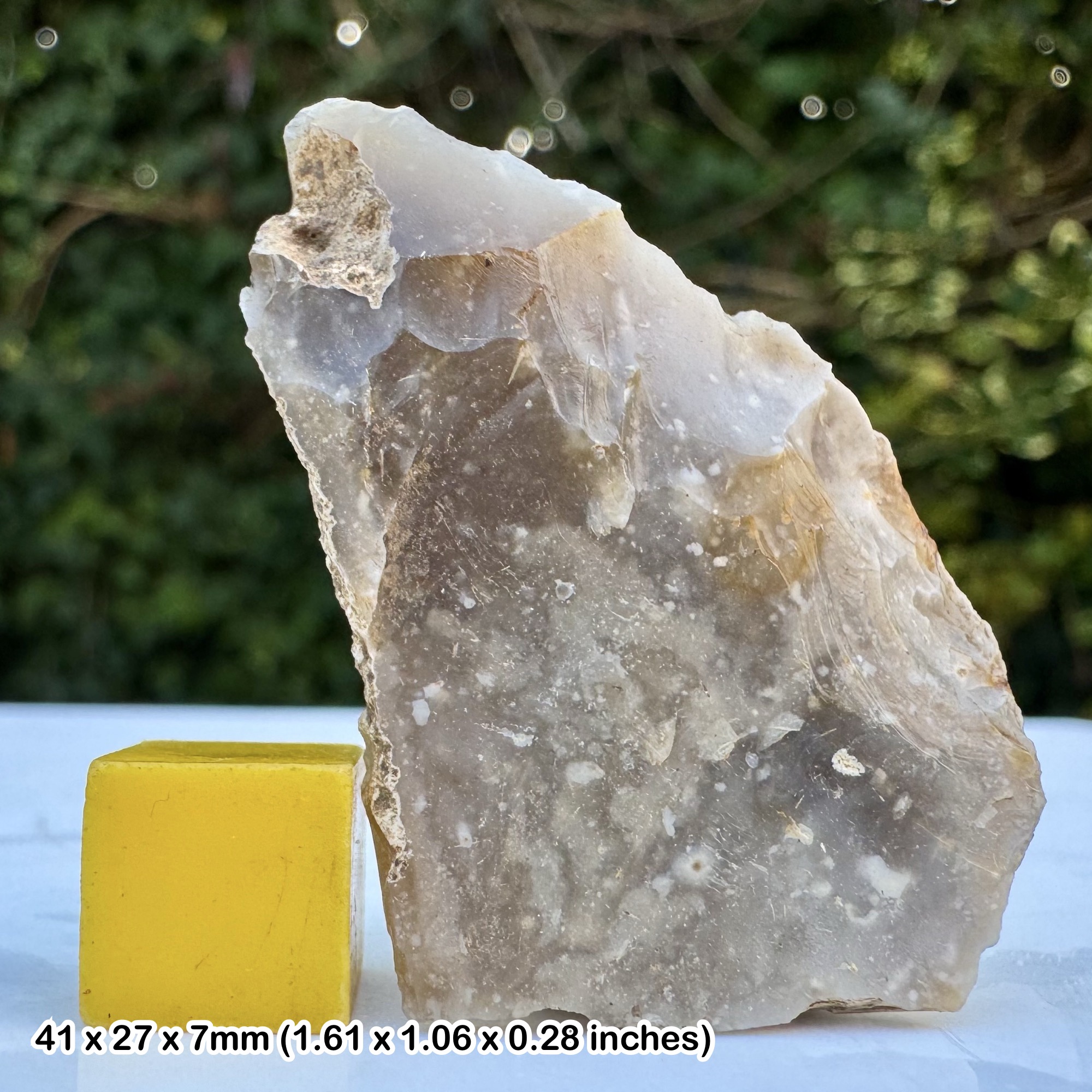 Rare Neolithic Scraper Artefact British Stone Age Tool Lithic from Scarborough Yorkshire – Genuine Prehistoric Flint Tool with COA