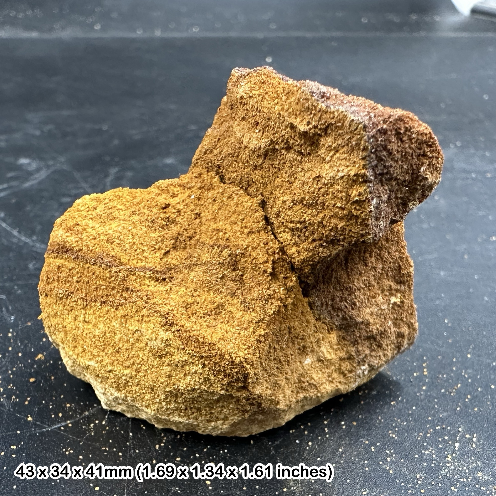 Ironstone rock sample uk sedimentary education study