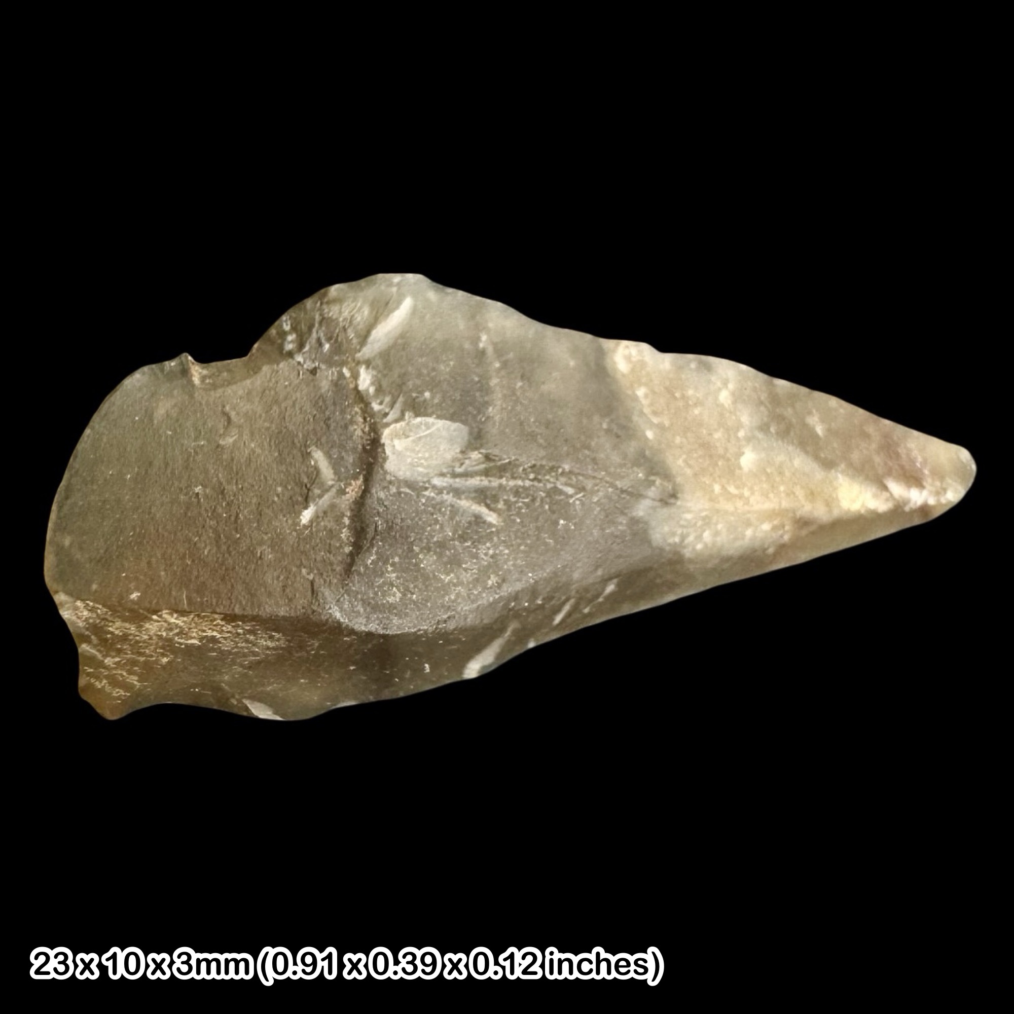 Rare Neolithic Microlith Artefact British Stone Age Flint Tool Lithic Norfolk With Certificate of Authenticity
