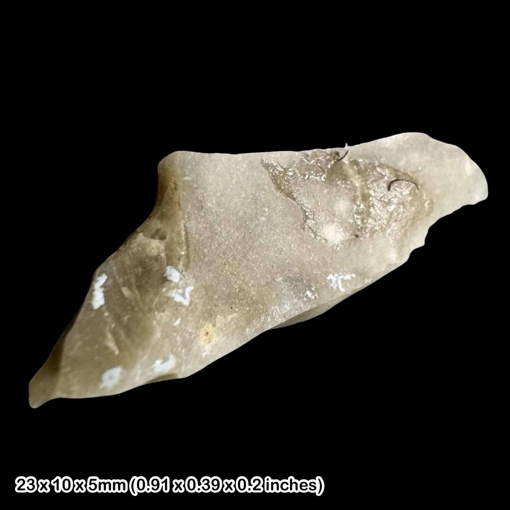 Rare Neolithic Microlith Artefact British Stone Age Flint Tool Lithic Norfolk With Certificate of Authenticity