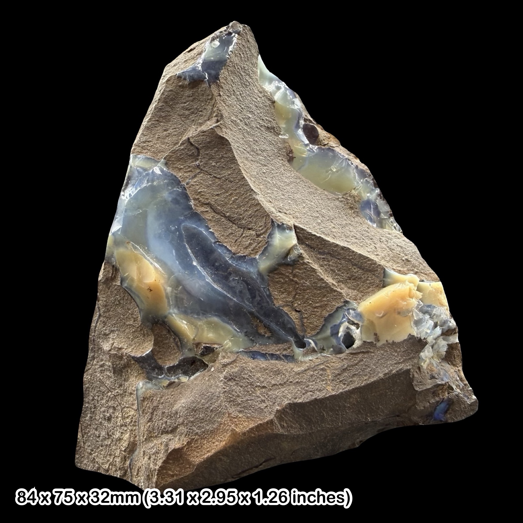 Boulder Opal Natural Opal Specimen Australia Ironstone Matrix Gem Mineral