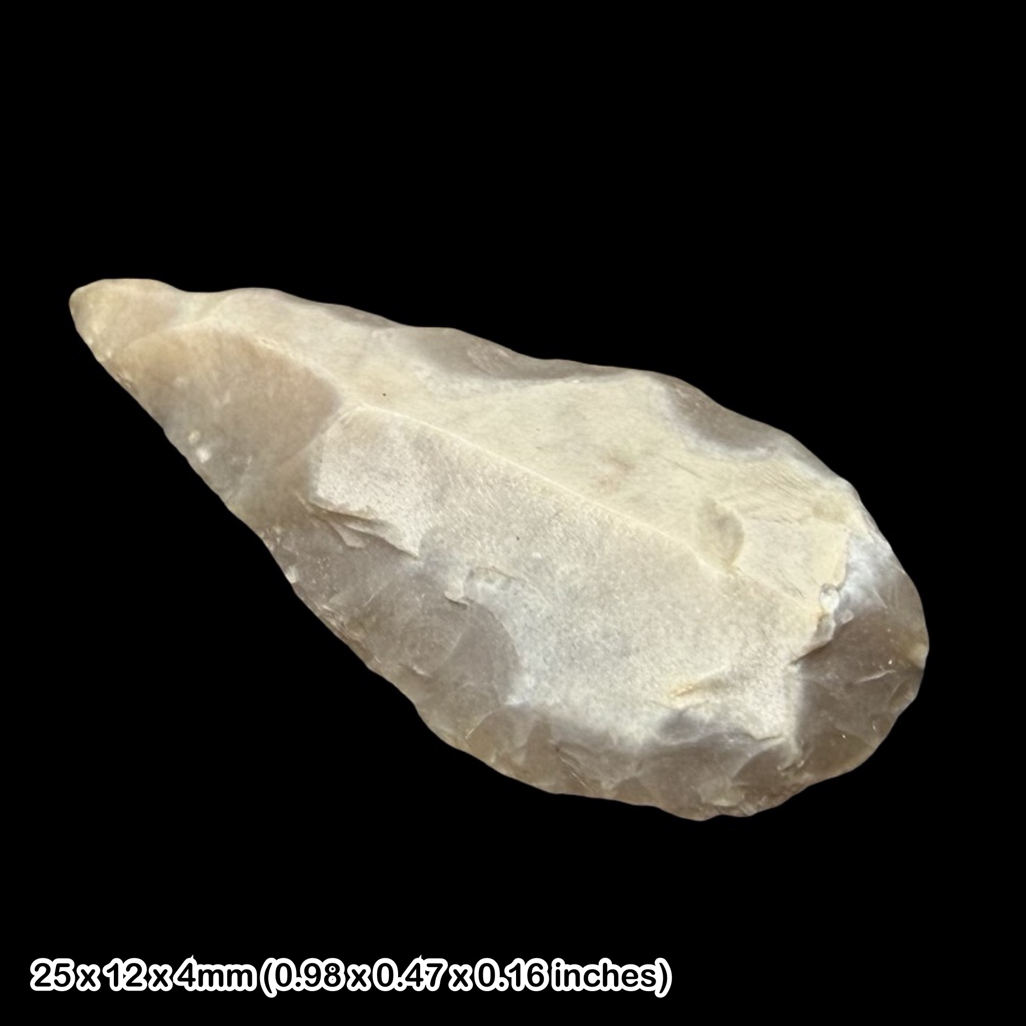RARE Mesopotamian Lithic Arrowhead 600-300 BC Ancient Artifact Authentic Historic Stone Weapon Relic