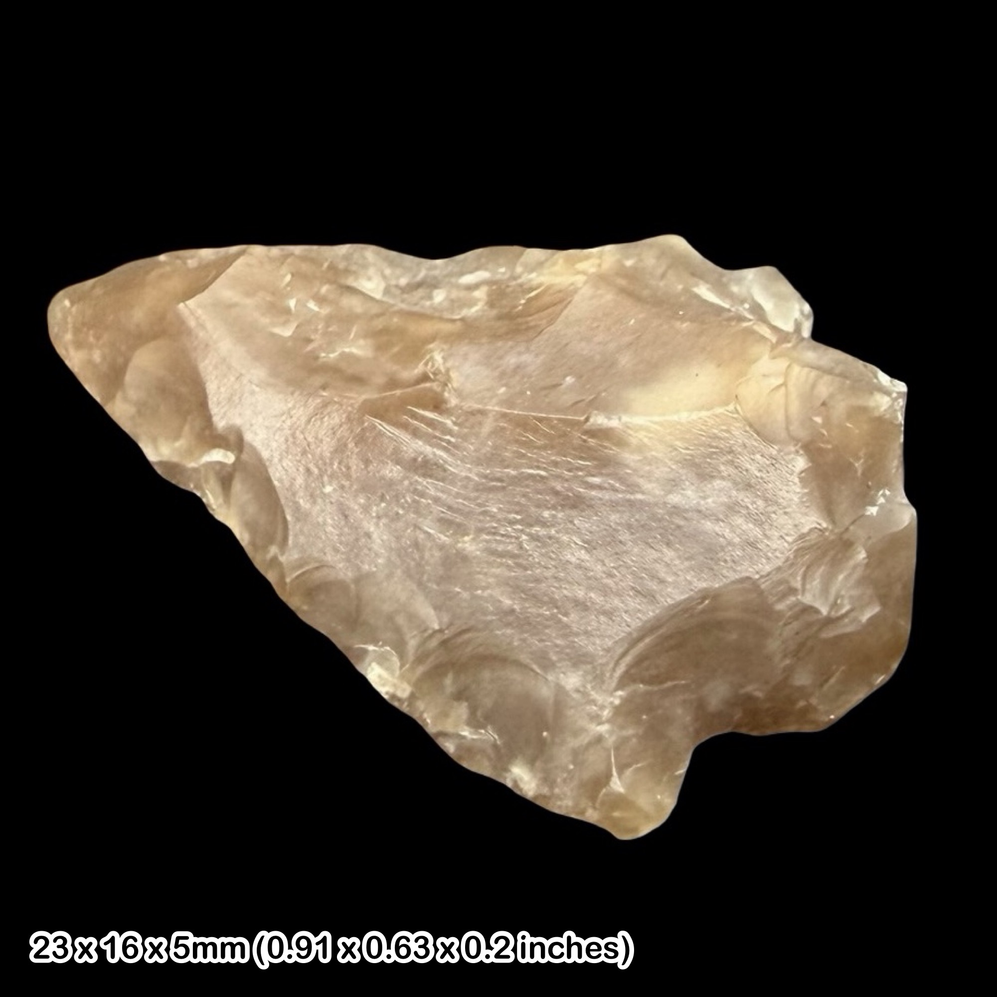 RARE Mesopotamian Lithic Arrowhead 600-300 BC Ancient Artifact Authentic Historic Stone Weapon Relic