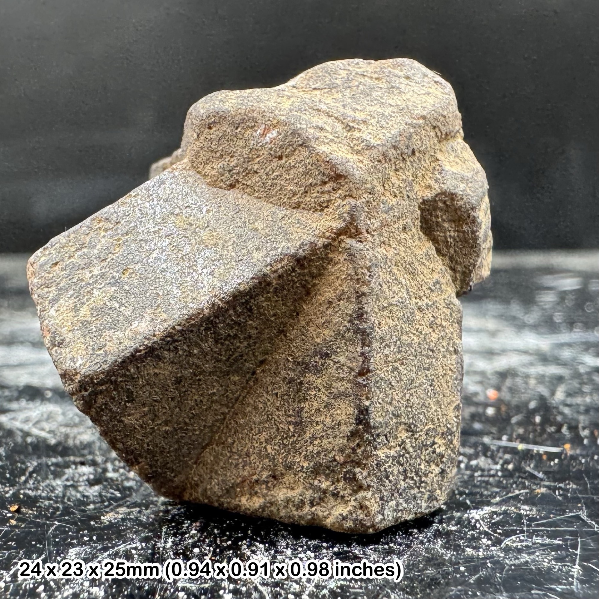 Natural Garnet Crystal Mineral Specimen Raw Red Garnet Stone Collector Display Piece Genuine with Certificate of Authenticity