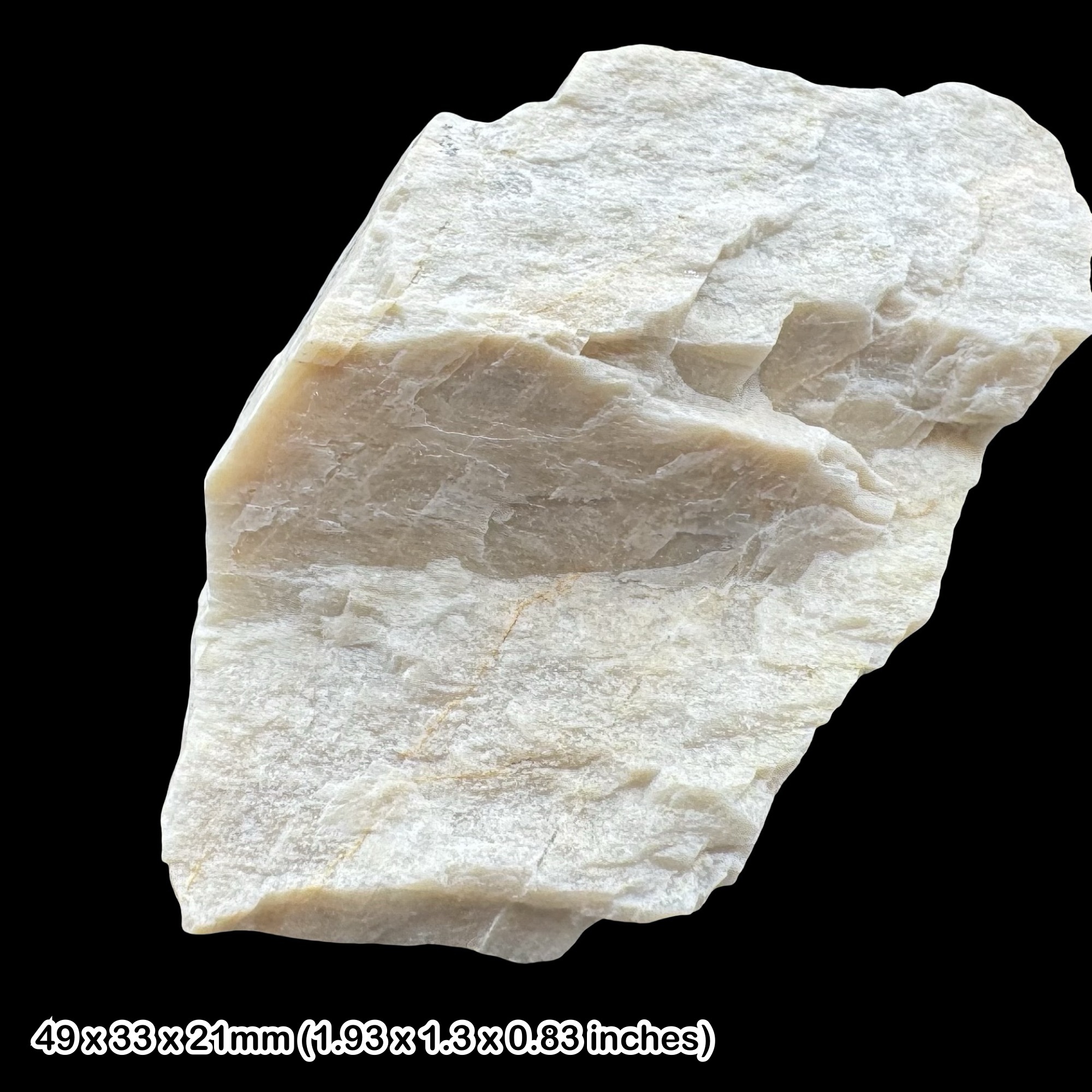 Natural Orthoclase Crystal Madagascar Feldspar Mineral Specimen Raw Display Stone Collector Piece Genuine with Certificate of Authenticity