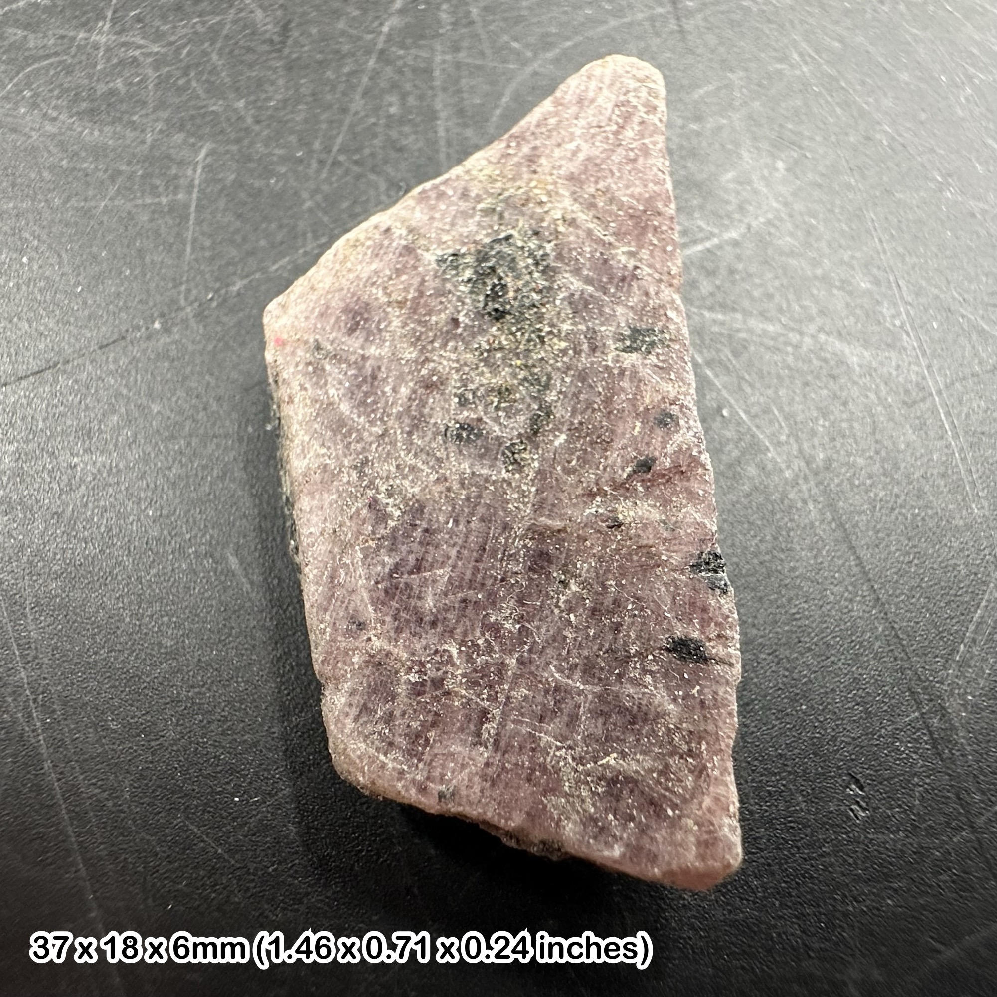 Certified genuine ruby crystal specimen - powerful spiritual mineral stone with authentic certification!