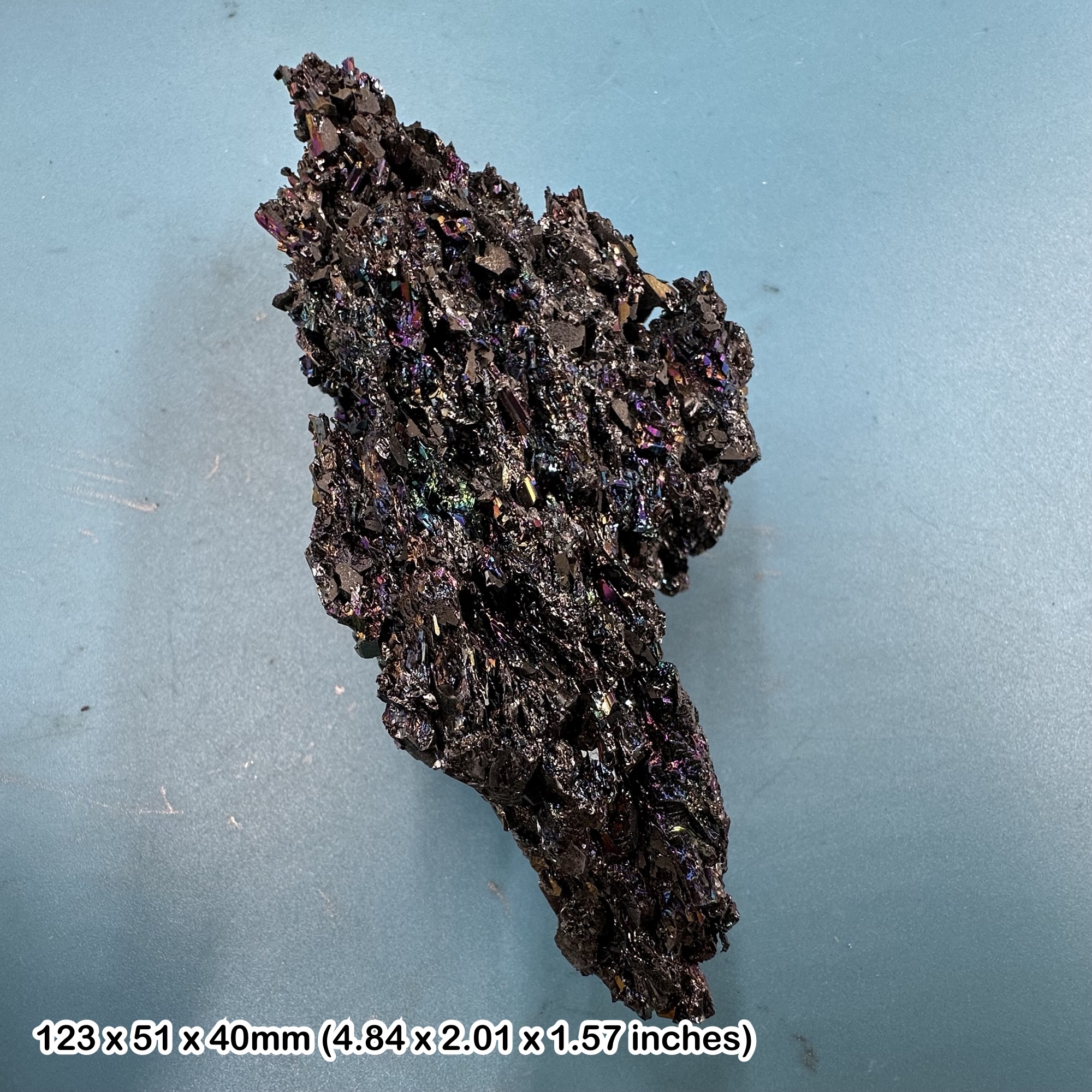 Natural Silicon Carbide Mineral Crystal Specimen Moissanite Gemstone Display Piece