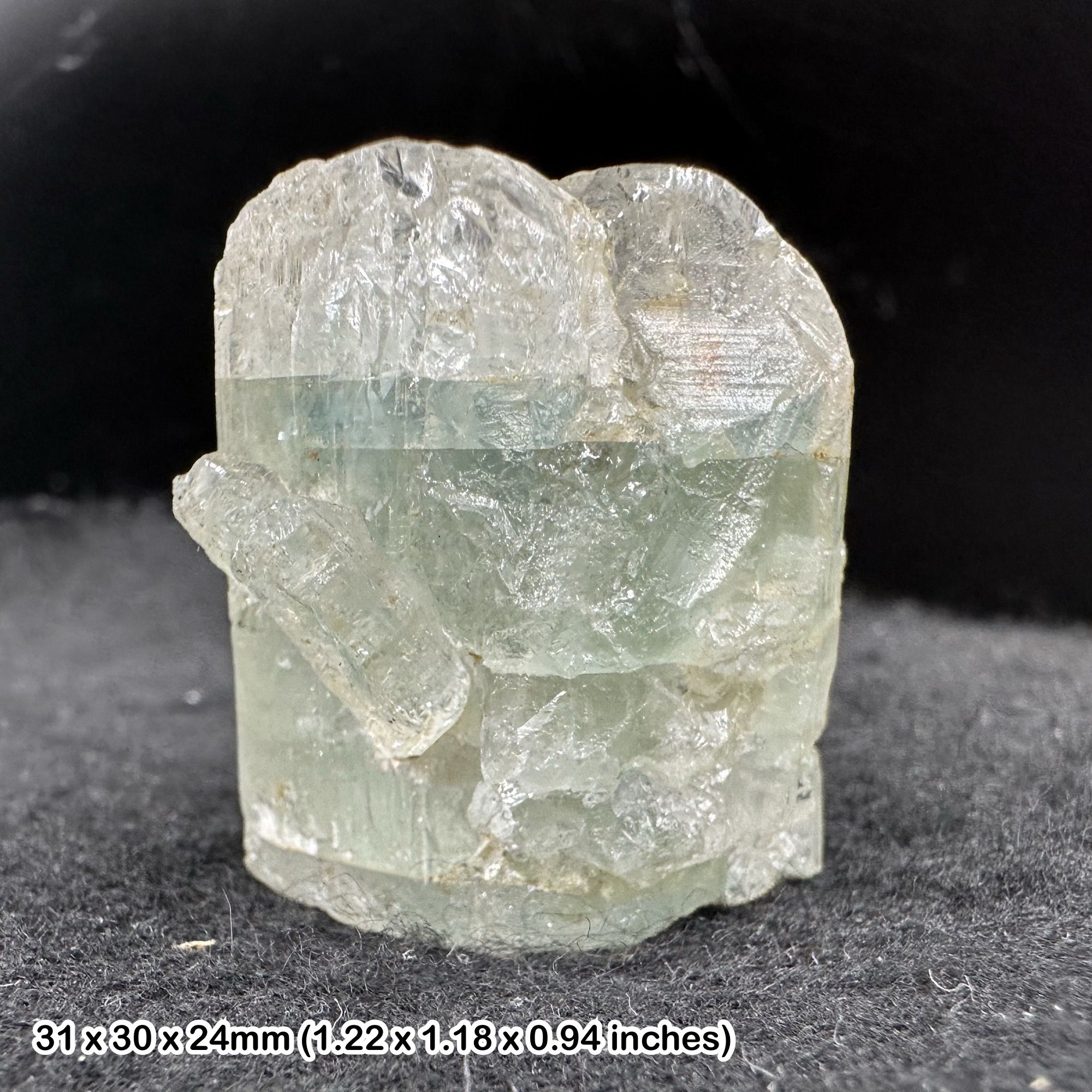 Aquamarine Crystal Natural Blue Beryl Gemstone Mineral Specimen Display Genuine Aquamarine Beryl Crystal Natural Stone UK Seller