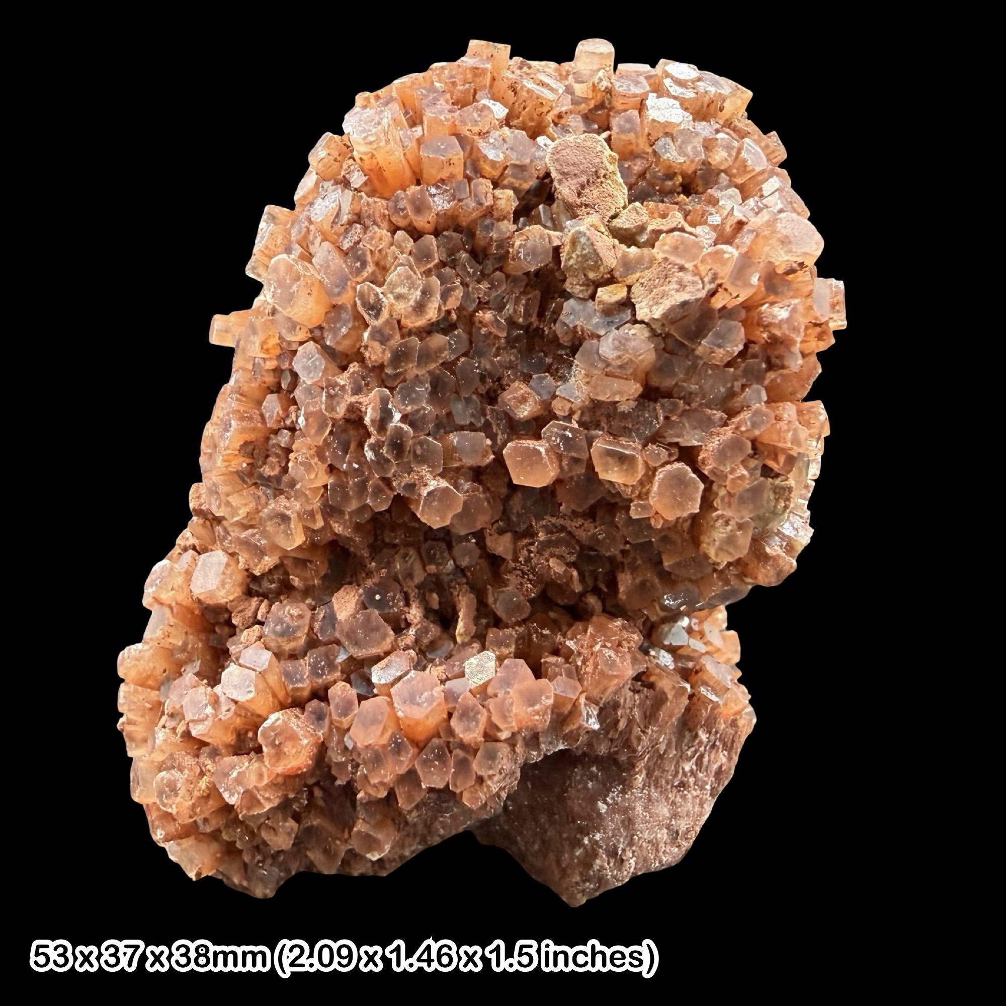 Aragonite Crystal Cluster Morocco Natural Radiating Aragonite Mineral Specimen Genuine Aragonite Cluster Morocco Collectors Stone