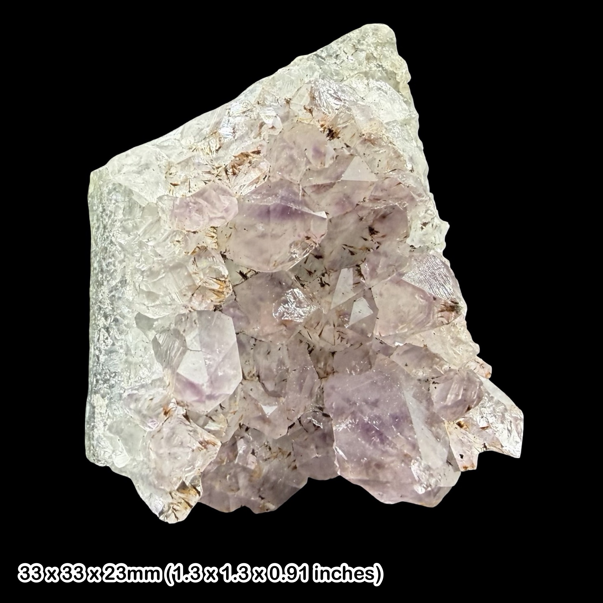 Amethyst Quartz Crystal Natural Purple Quartz Mineral Specimen Display Piece Genuine Amethyst Quartz Crystal Collectors Stone UK