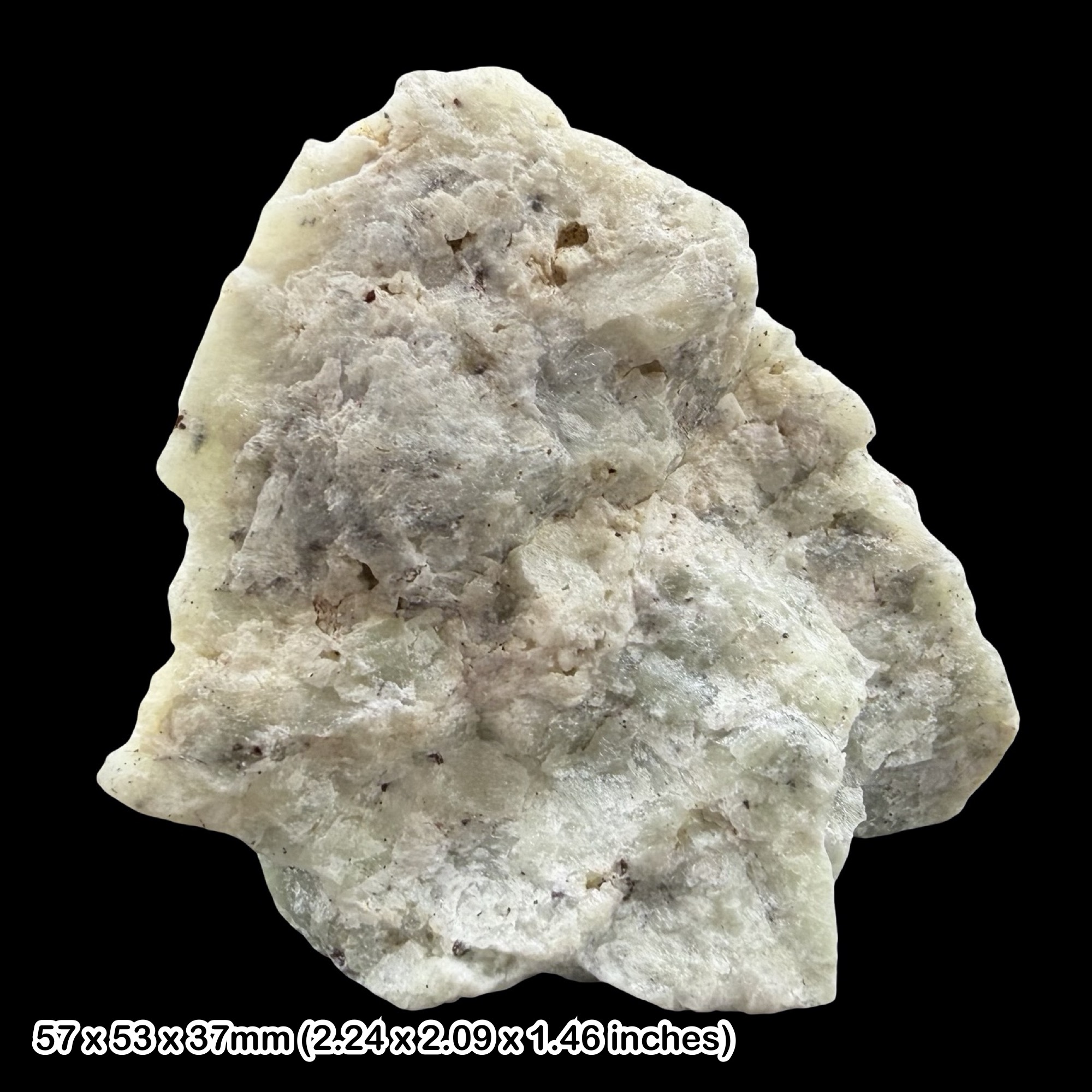 Scapolite Wernerite Crystal Canada UV Reactive Mineral Specimen Collectors Display Piece with Certificate of Authenticity