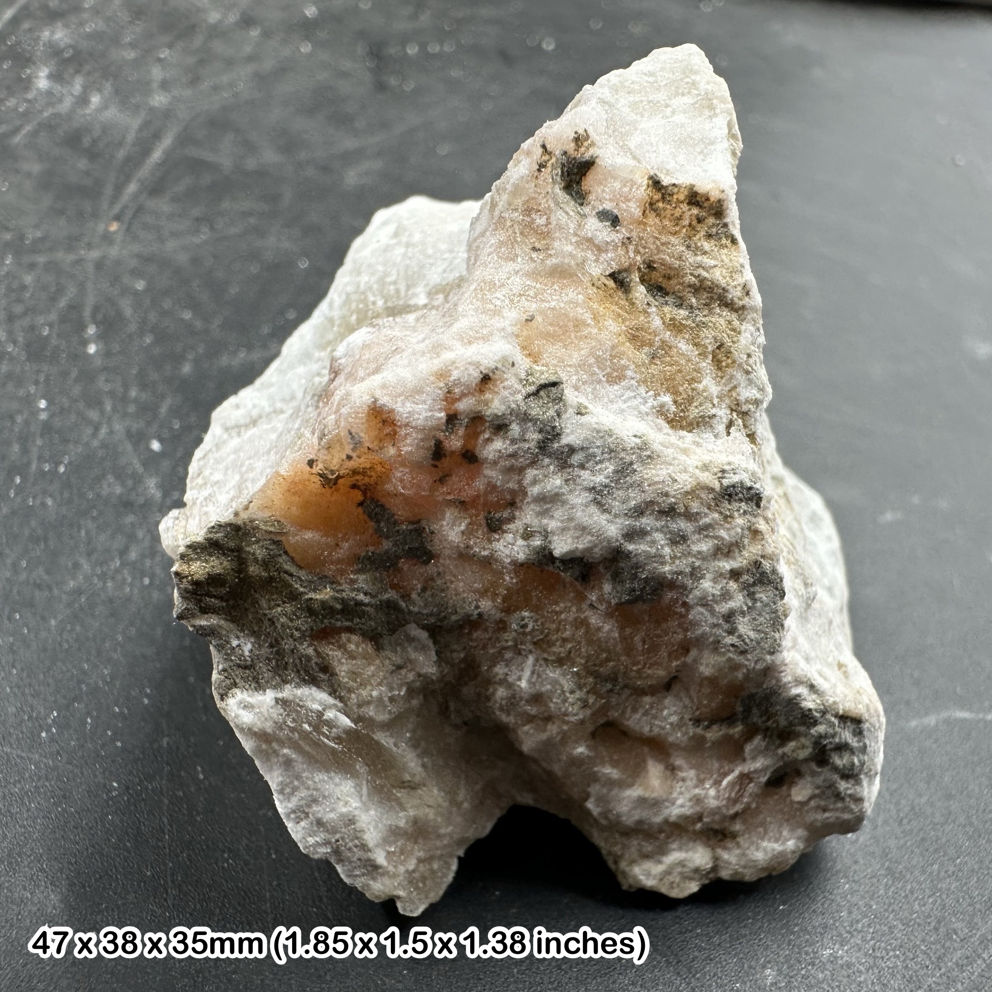 Gypsum in matrix - spiritual Spiritual crystal mineral stone, authentic