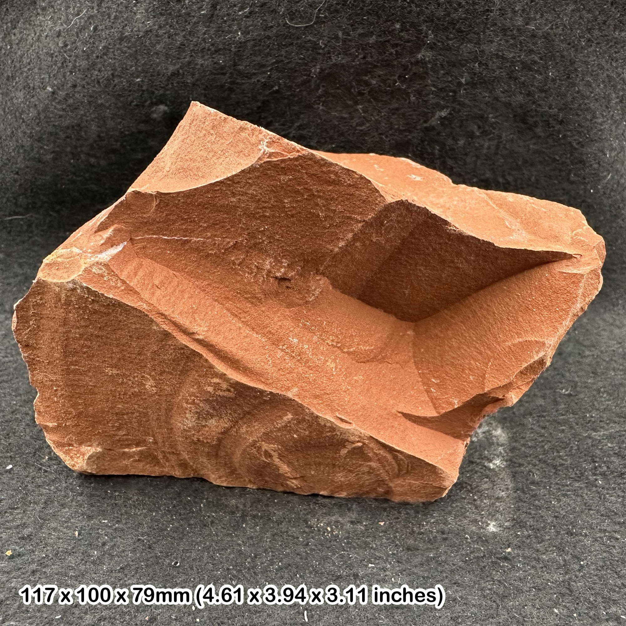 Large Red Jasper Natural Stone - high-quality rough stone for grounding and stability
