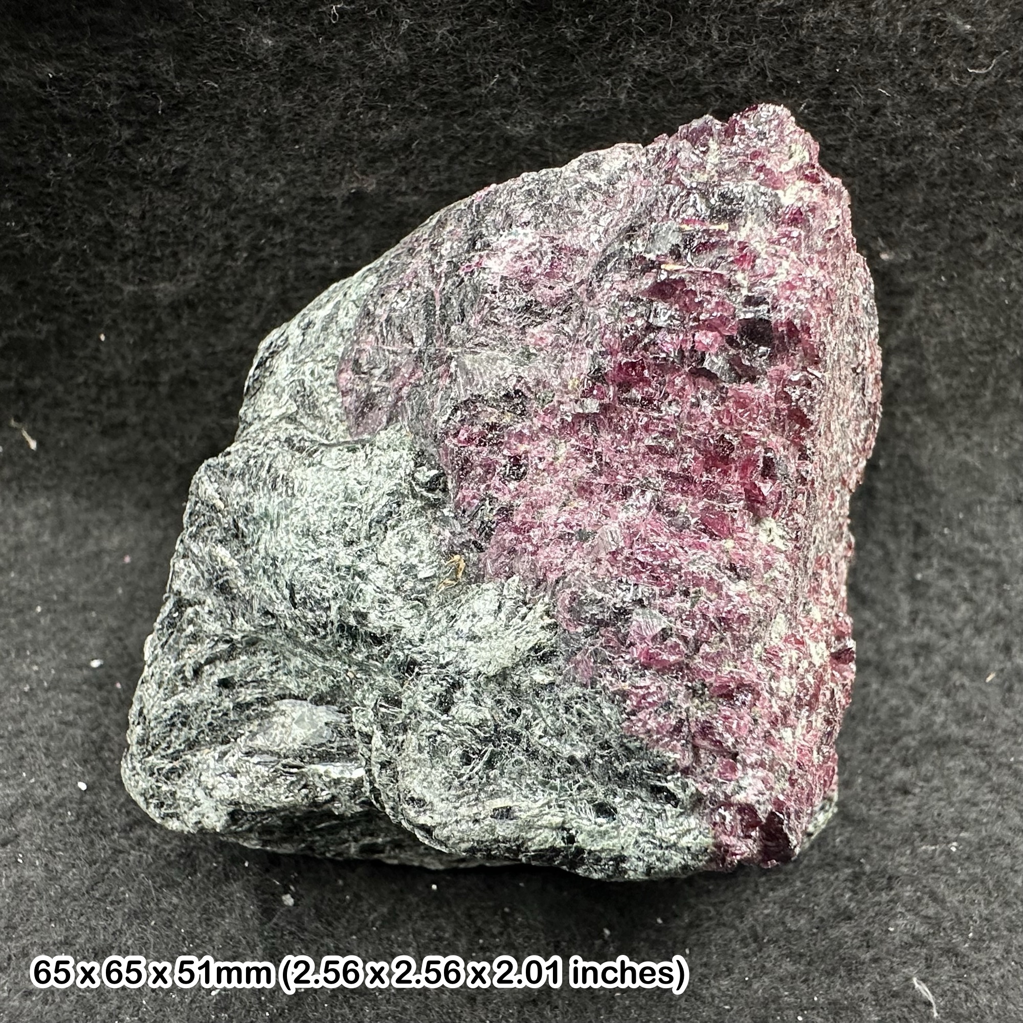 Rough Garnet in Matrix Crystal Mineral Brazil Natural Garnet Specimen with Certificate of Authenticity