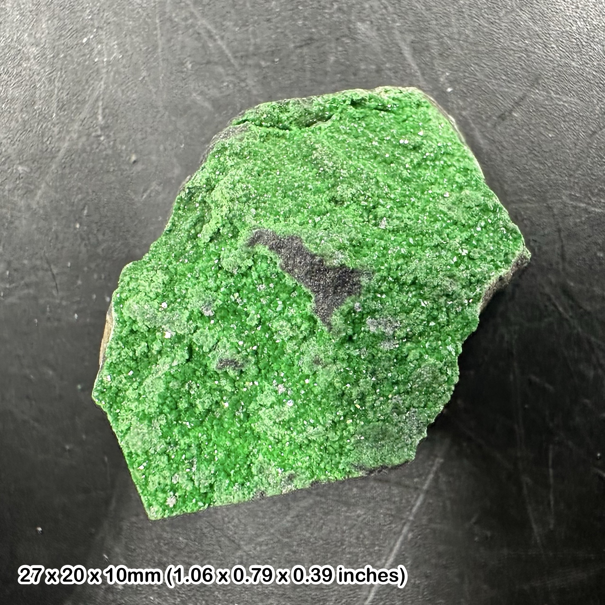 Rare Uvarovite Crystals - Ural Mountains, Russia - Vibrant Green Garnet Specimen + COA!